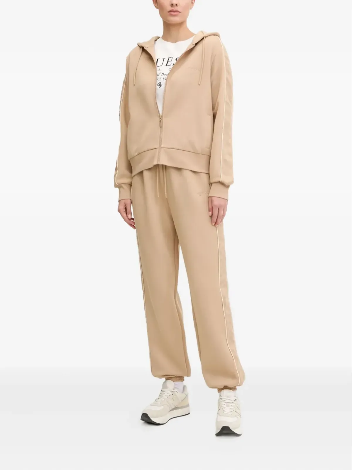 GUESS USA ジップアップパネルドフーディ - 画像2