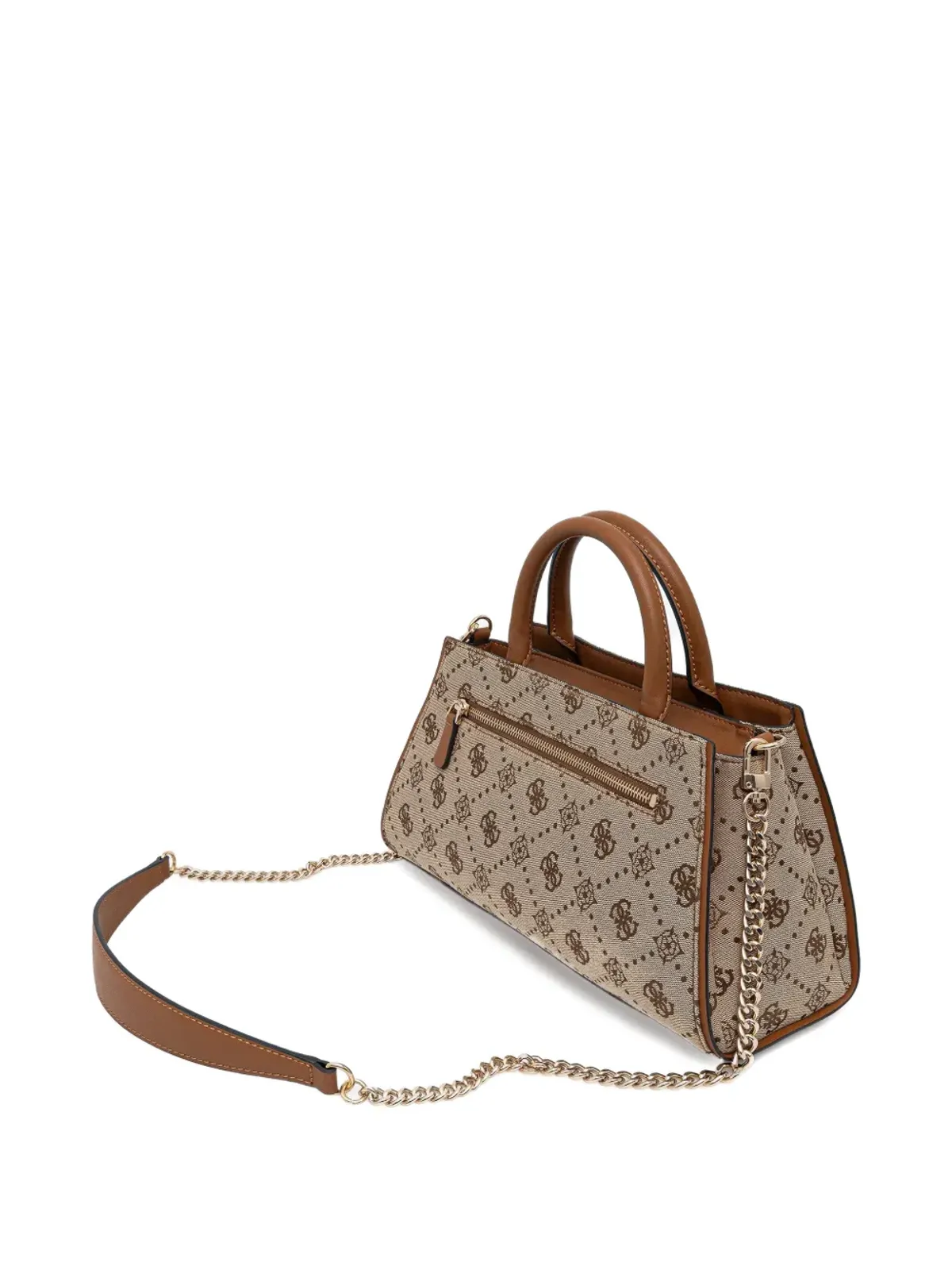 GUESS USA モノグラム・トップハンドル・トートバッグ - 画像3