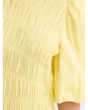 NEVER FULLY DRESSED Naraシャーリング アシンメトリードレス - サムネイル5