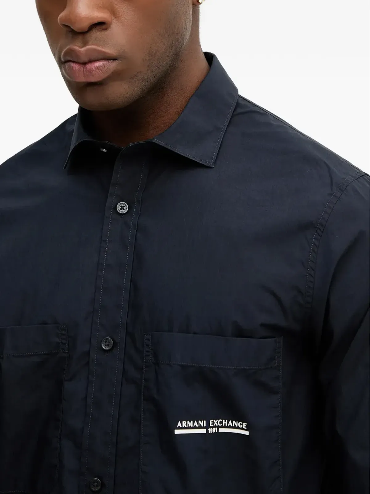 Armani Exchange ポケットシャツ - 画像4
