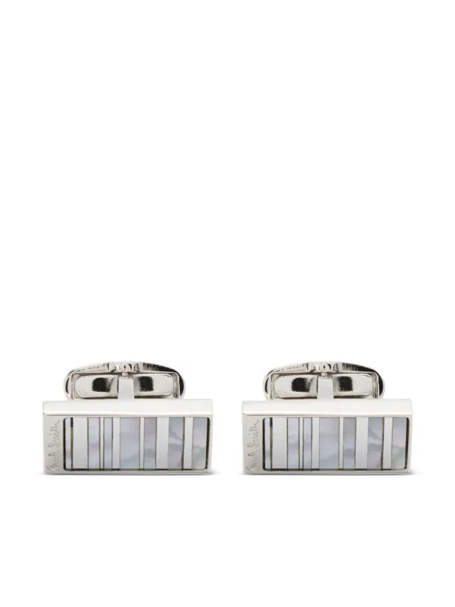 Paul Smith Paul Smith ロゴ刻印カフリンクス - シルバーの商品画像