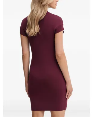 Armani Exchange クルーネック パネル付きミニドレス - サムネイル3