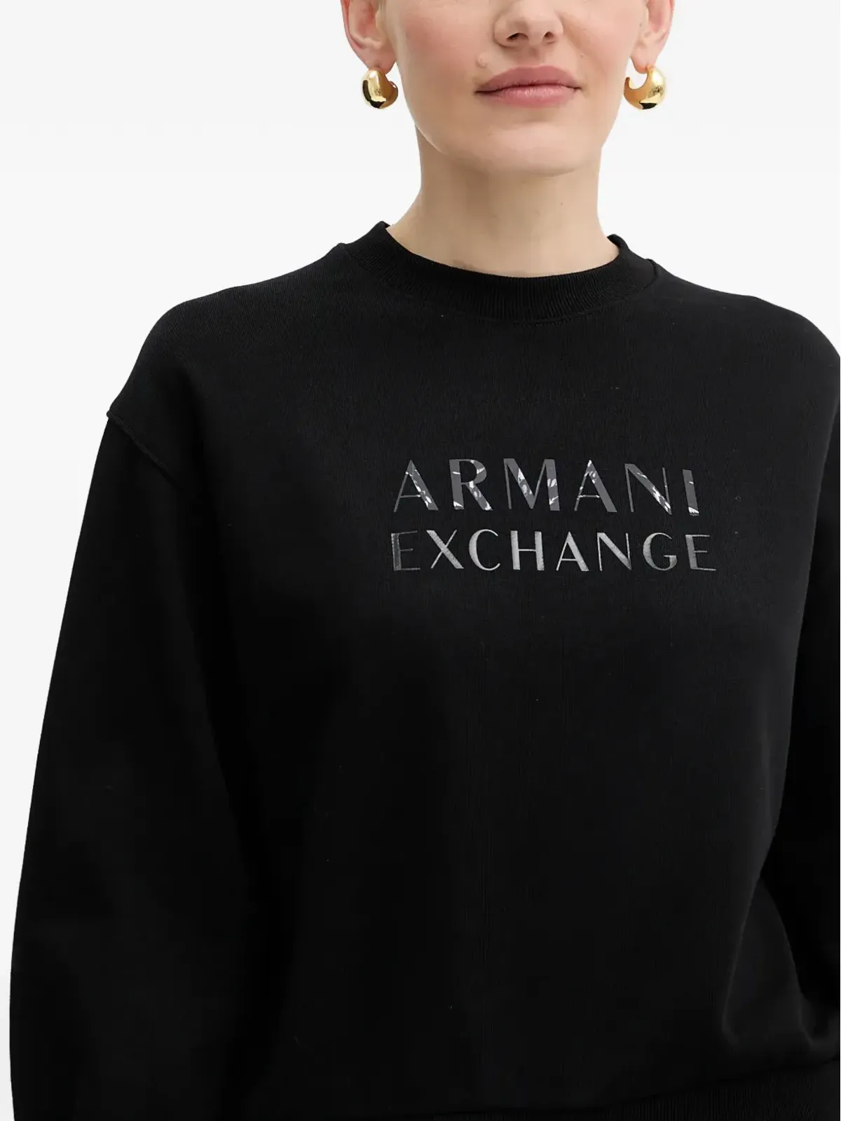 Armani Exchange ロゴディテール スウェット - 画像4