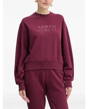 Armani Exchange ロゴ クルーネック トップ - サムネイル1