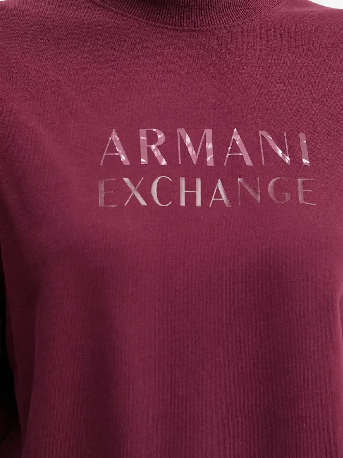 Armani Exchange ロゴ クルーネック トップ - 画像5