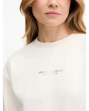 Armani Exchange リブ編みカフスのスウェット - サムネイル3