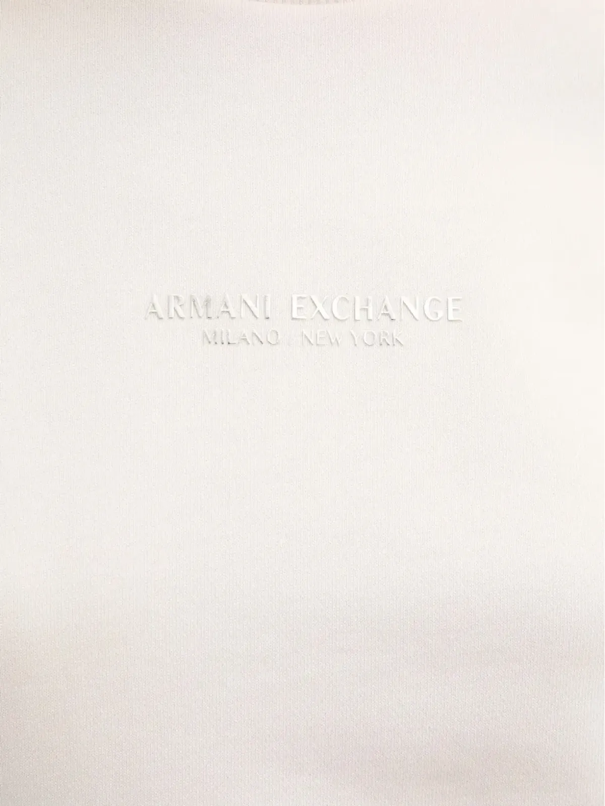 Armani Exchange リブ編みカフスのスウェット - 画像4