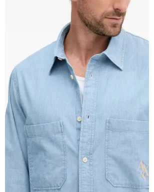Armani Exchange ポケット刺繍シャツ - サムネイル4