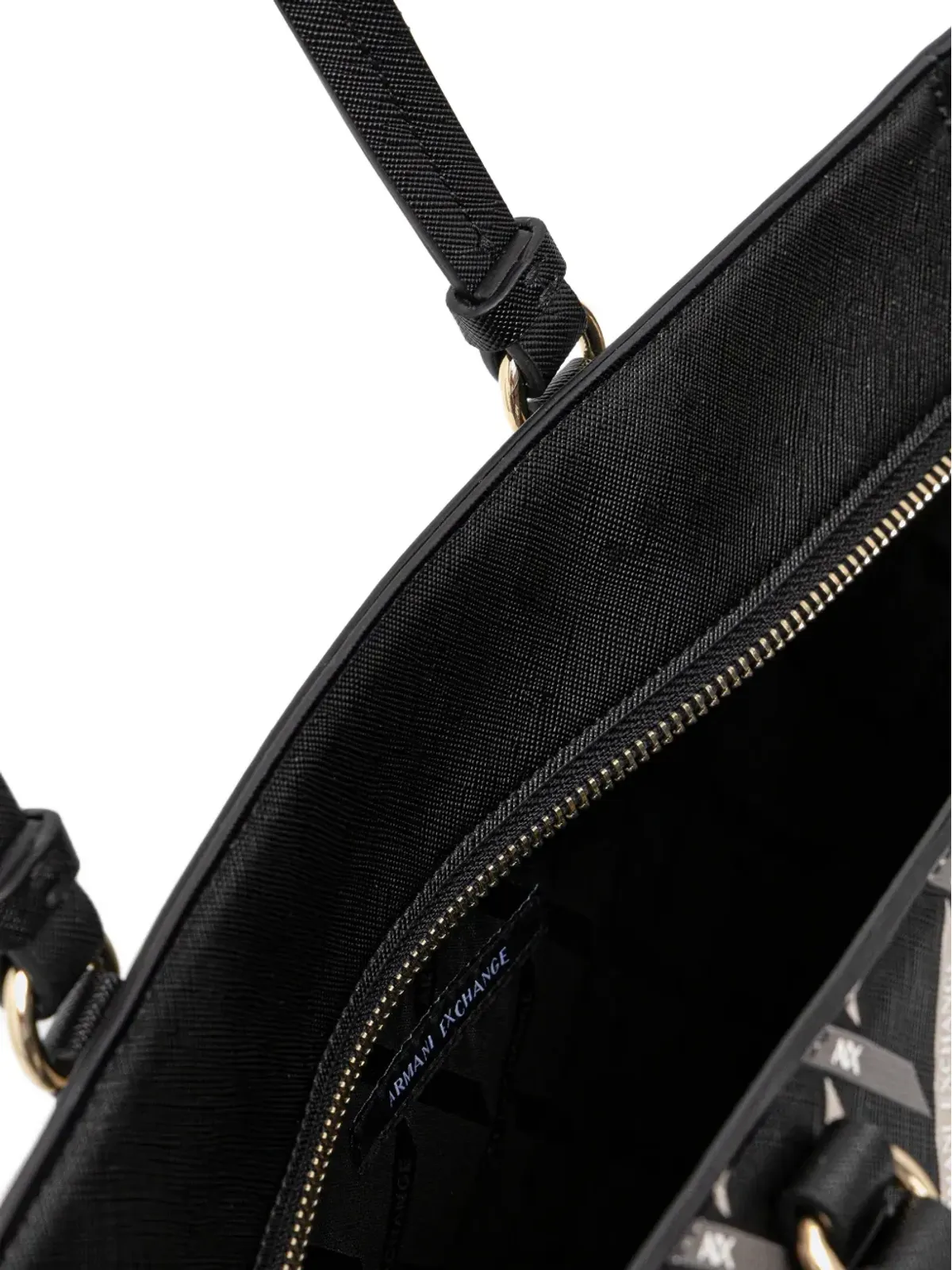 Armani Exchange ロゴチャーム トートバッグ - 画像5