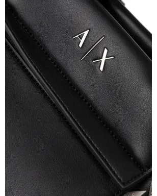 Armani Exchange パターン柄ポケット付きトートバッグ - サムネイル4