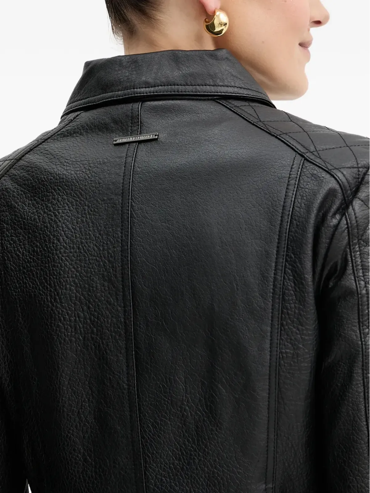 Armani Exchange キルテッドジップジャケット - 画像5