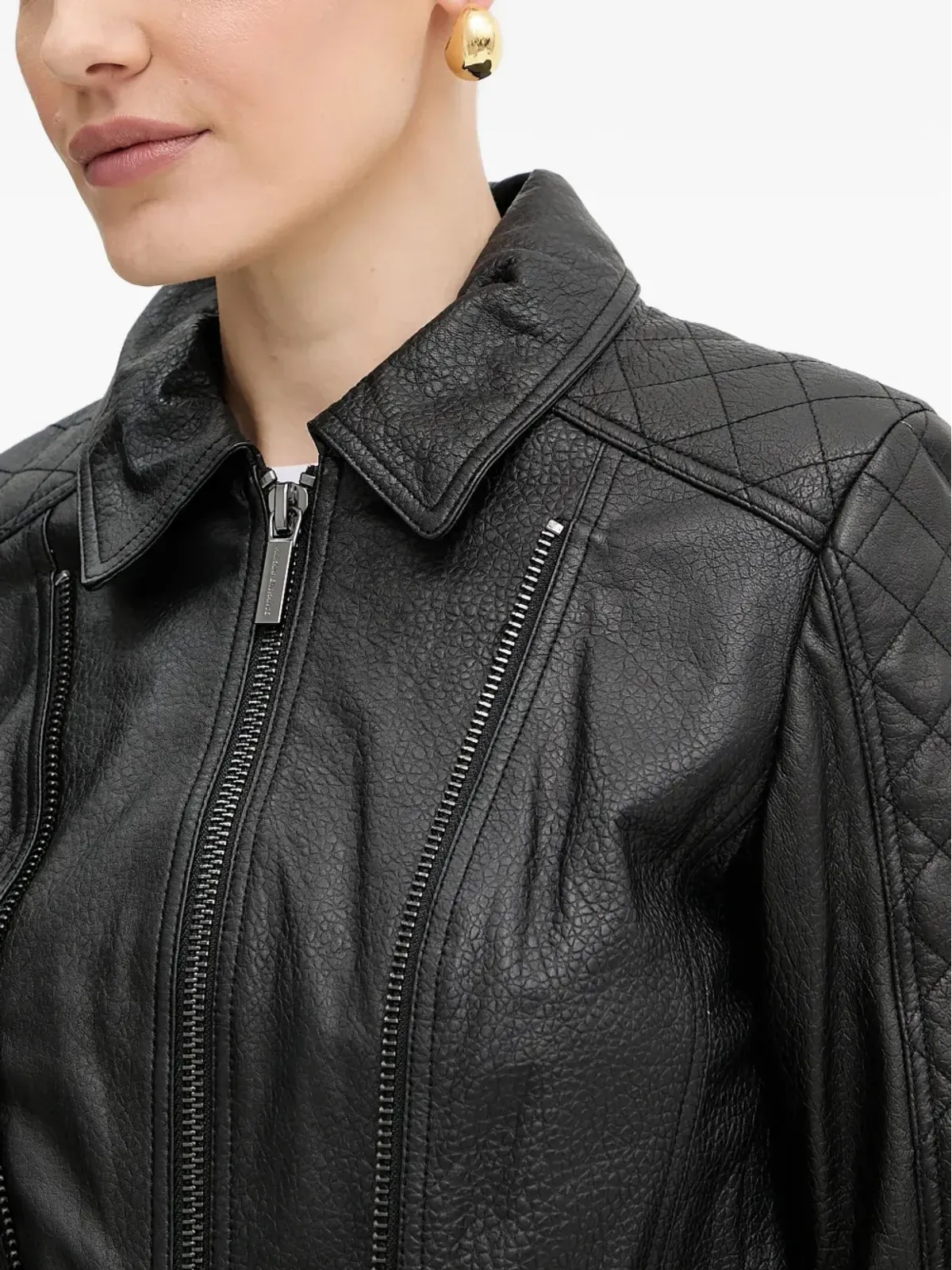 Armani Exchange キルテッドジップジャケット - 画像4