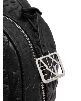 Armani Exchange エンボスロゴバックパック - サムネイル4