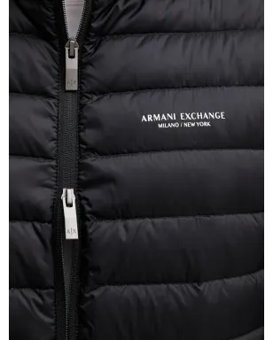 Armani Exchange フード付きキルティングジャケット - サムネイル5