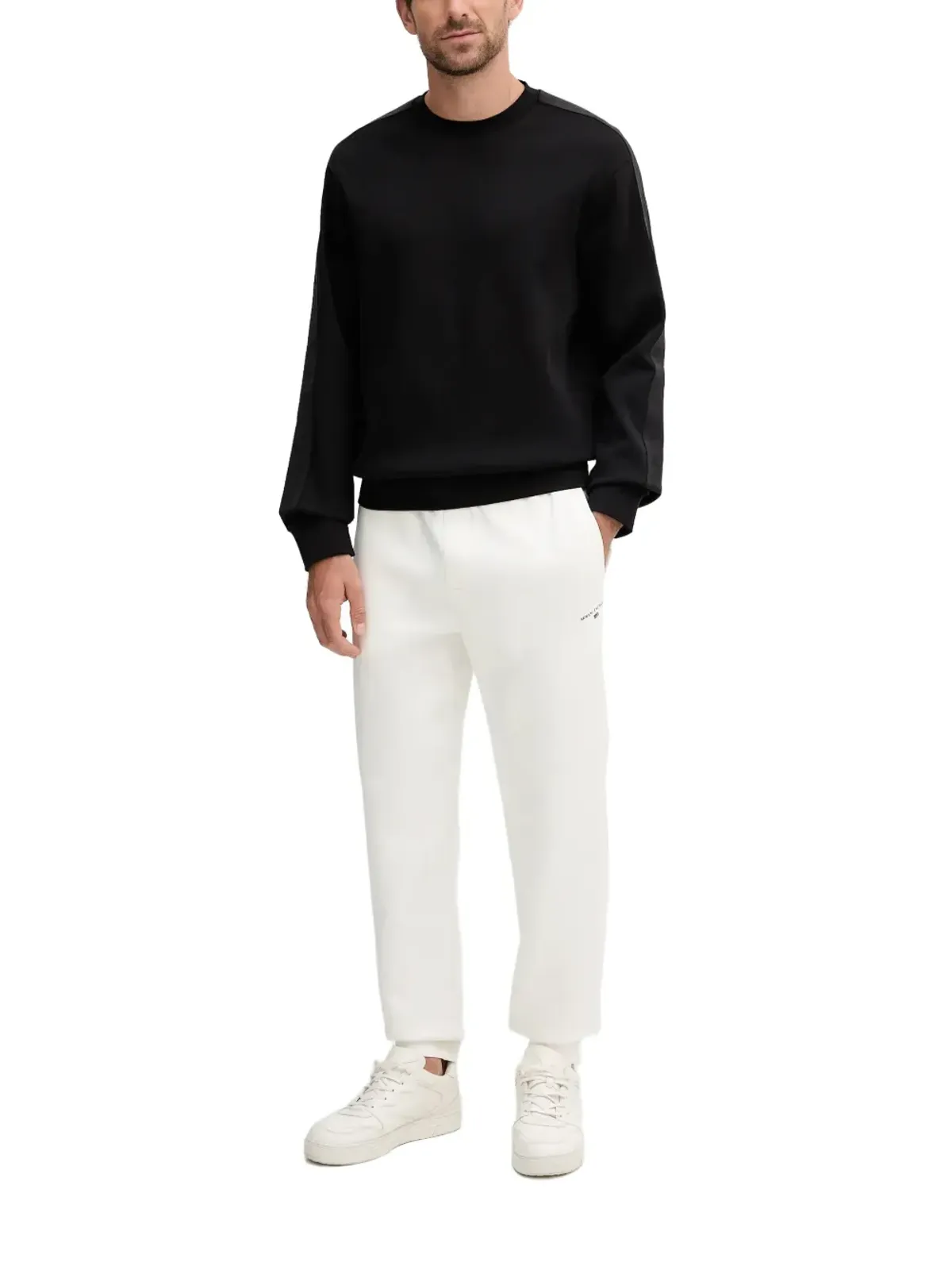 Armani Exchange ロゴディテール トラックパンツ - 画像2