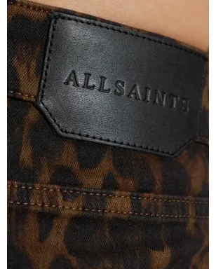 AllSaints レオパードプリントジーンズ - Brown - サムネイル5