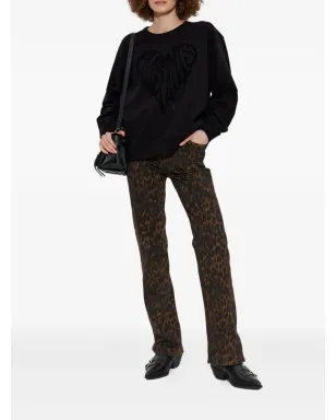AllSaints レオパードプリントジーンズ - Brown - サムネイル2