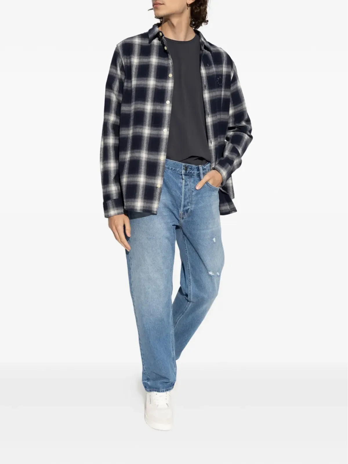 AllSaints ラウンドネックTシャツ - 画像2