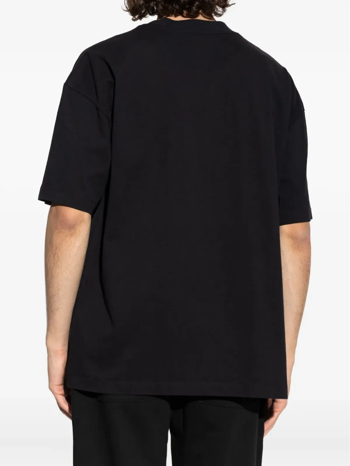 AllSaints ウェーブロゴディテール コットン Tシャツ - 画像4
