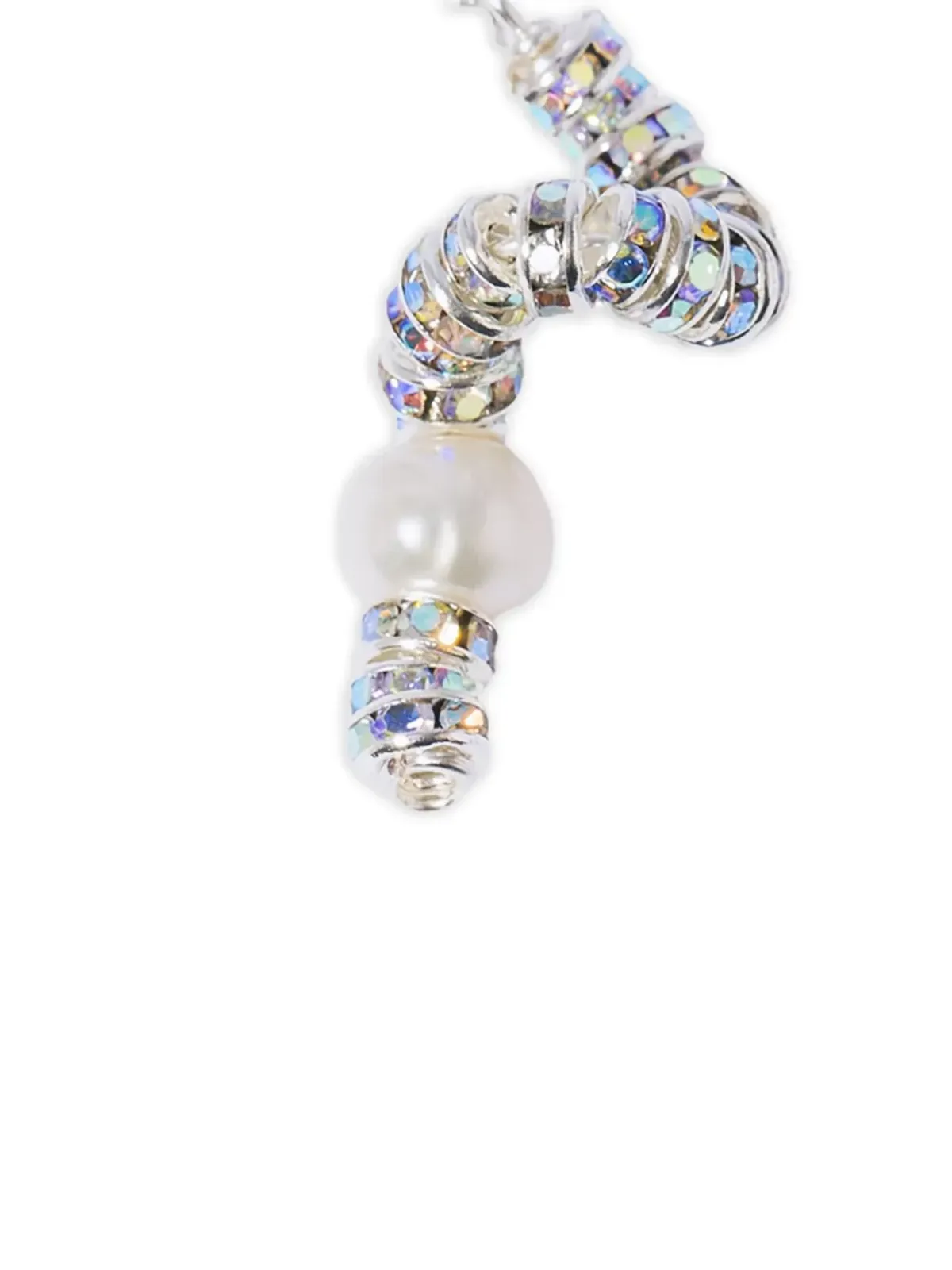 Pearl Octopuss. Y ティニー・スネークス パール＆クリスタル装飾ピアス - 画像2