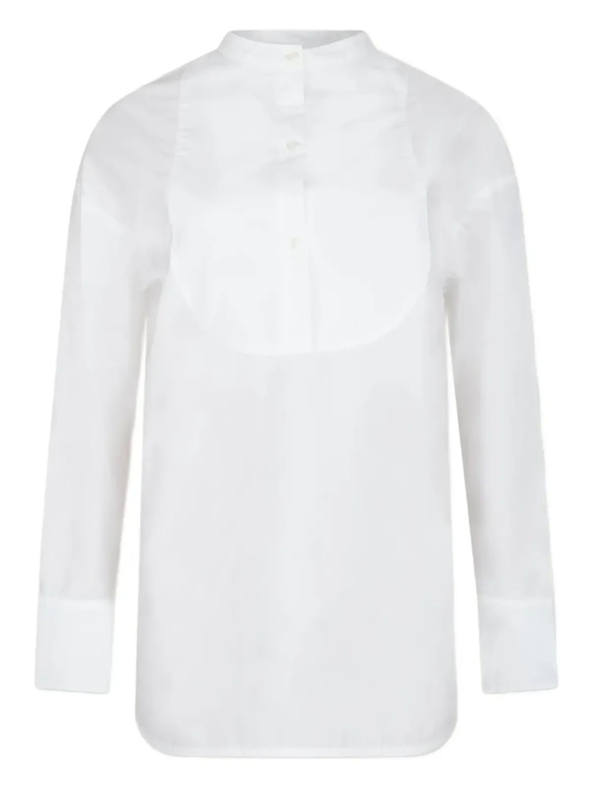 Loulou ロングスリーブ パネルデザインシャツ - 画像1