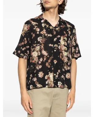 AllSaints 花柄プリント半袖シャツ - サムネイル3