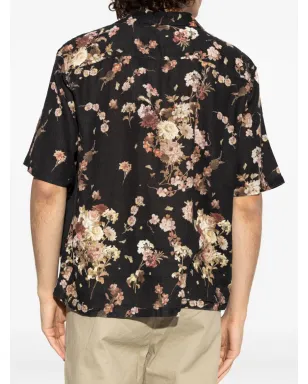 AllSaints 花柄プリント半袖シャツ - サムネイル4