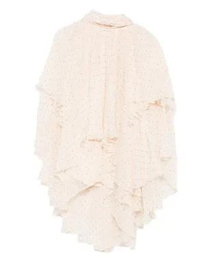 ZIMMERMANN プリーツ入りポルカドット ブラウス - サムネイル1