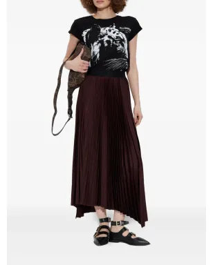 AllSaints タイガープリント コットン Tシャツ - ブラック - サムネイル2