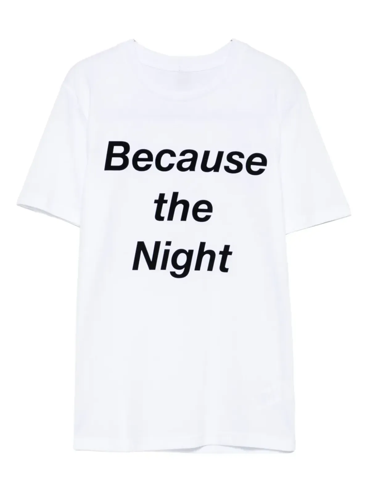 Lutz Huelle オーガニックコットンTシャツ - ホワイト - 画像1