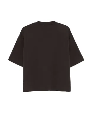 DARKPARK クルーネック半袖Tシャツ - ブラウン - サムネイル2