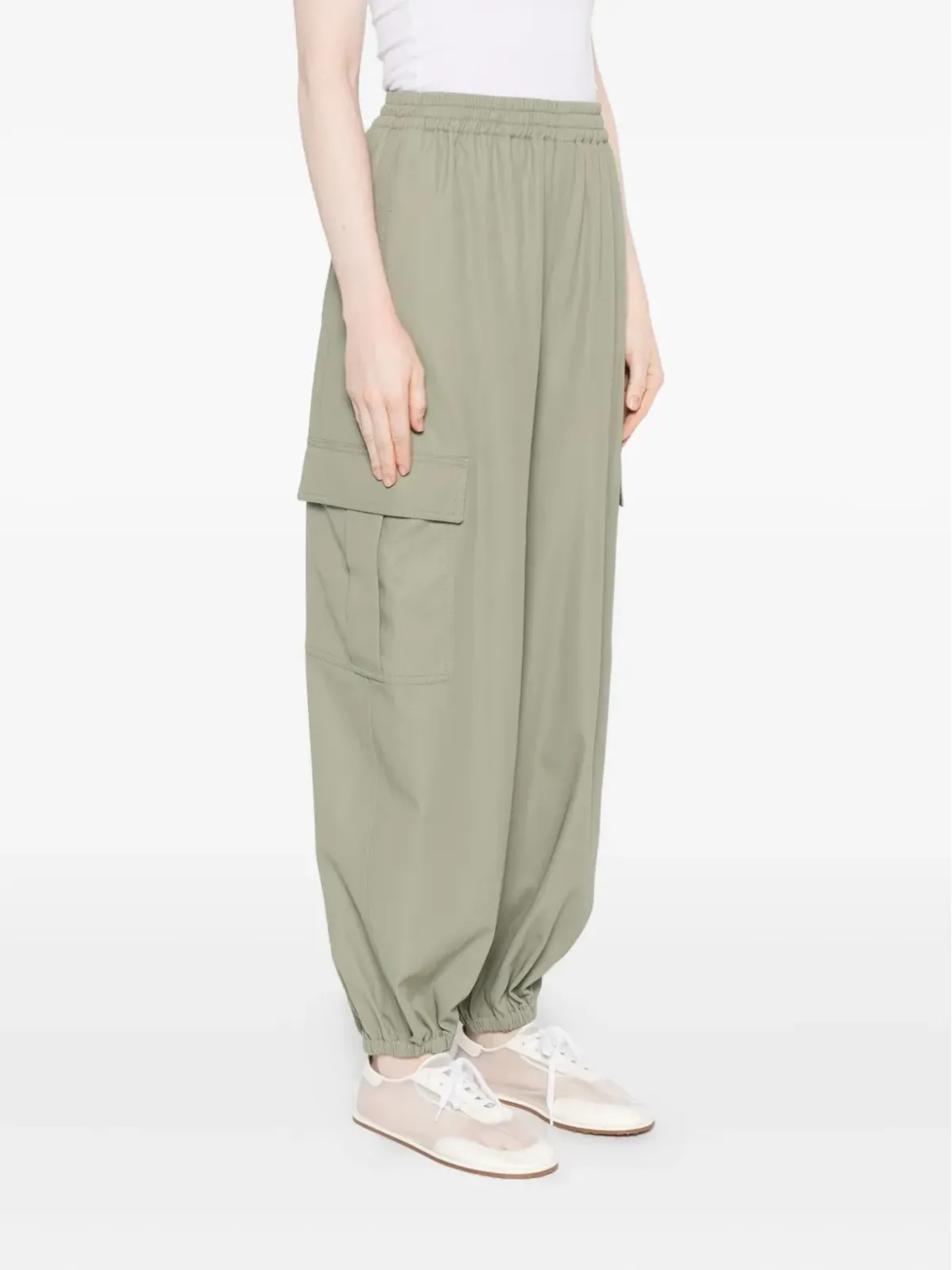 Max Mara 裾ゴム入りのゆったりパンツ - 画像3
