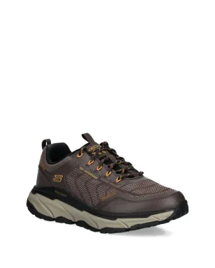Skechers 防水 レースアップ スニーカー ブラウン - サムネイル2