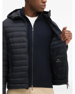 Armani Exchange フード付きパディッドジャケット - サムネイル5