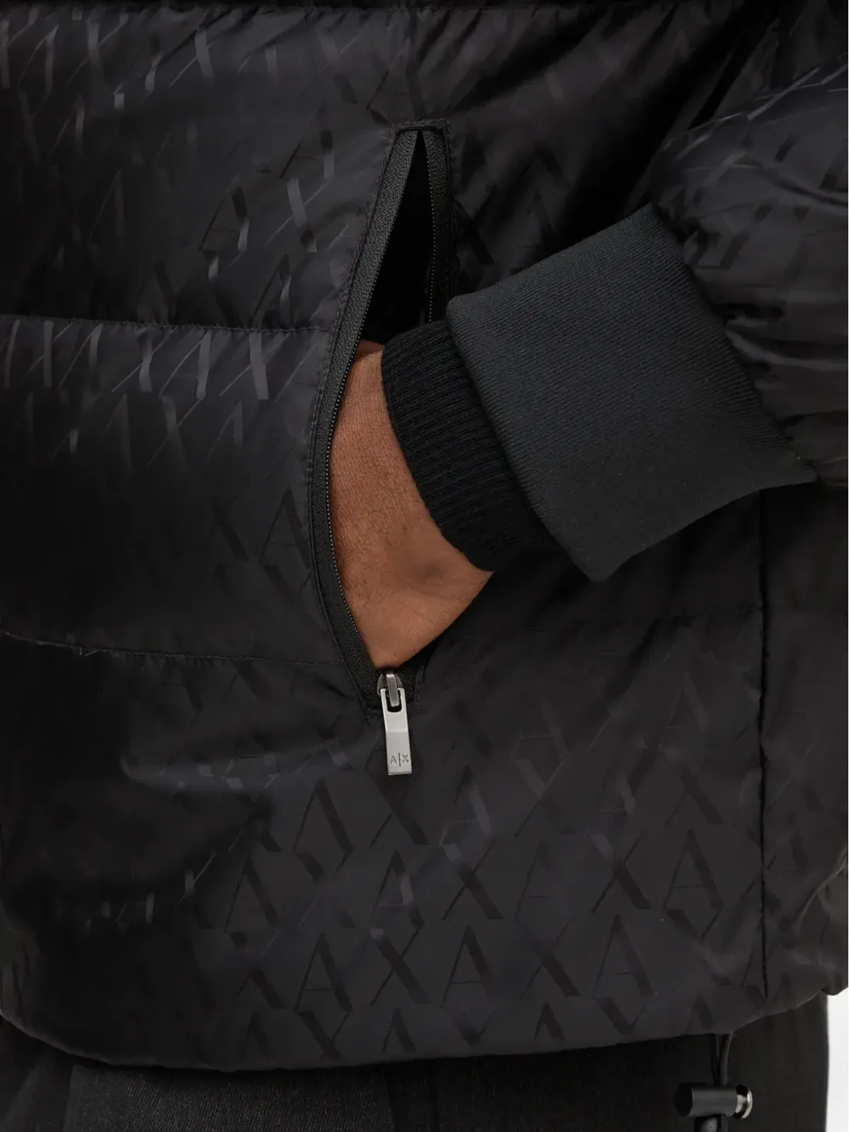 Armani Exchange モノグラム柄ジャケット - 画像4