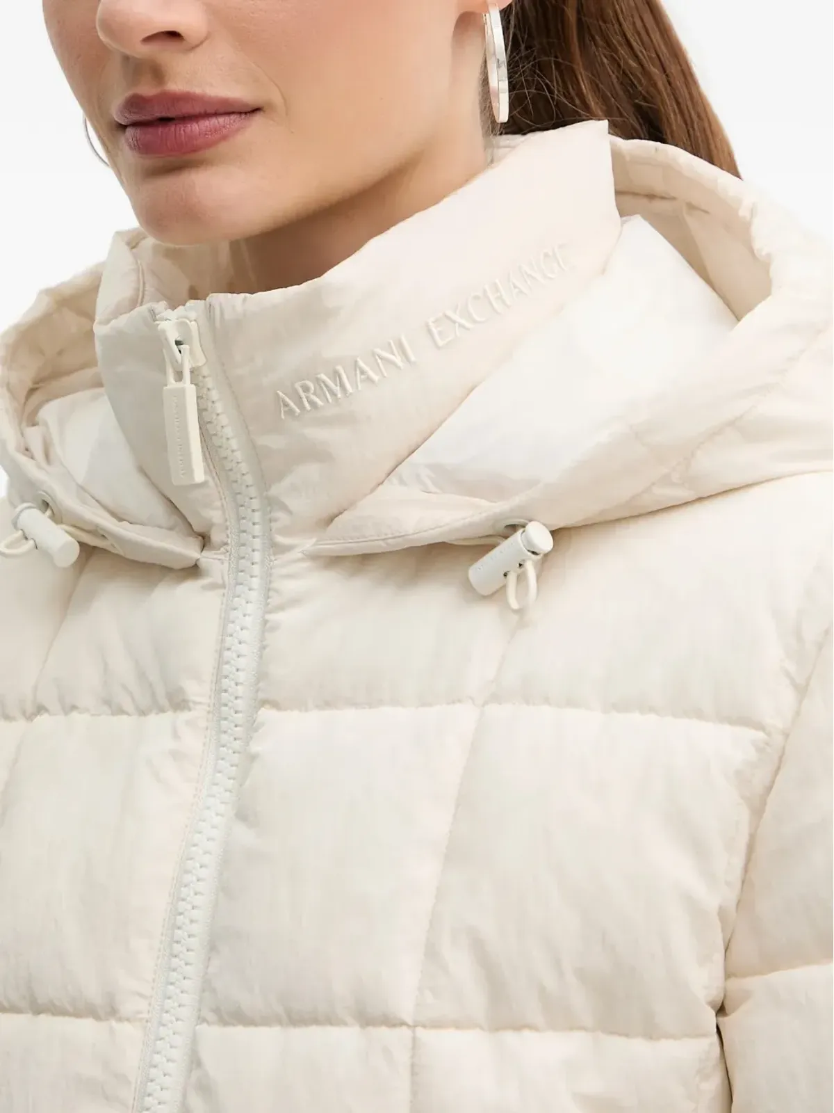Armani Exchange フード付きパデッドジャケット - 画像5