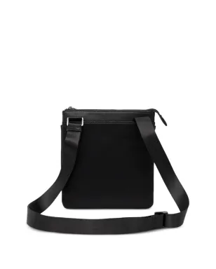 Armani Exchange ロゴディテール ポケット メッセンジャーバッグ ブラック - サムネイル2