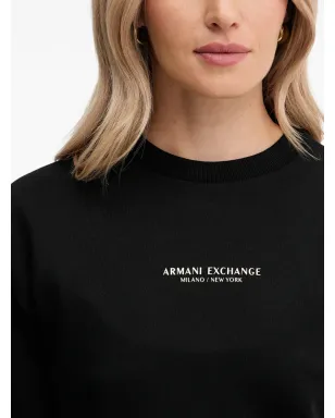 Armani Exchange ロゴディテール クルーネック スウェットシャツ - サムネイル4