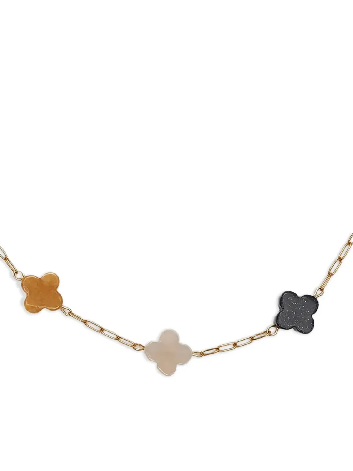 Labelled Jewellery クローバー チェーン ネックレス - 画像2