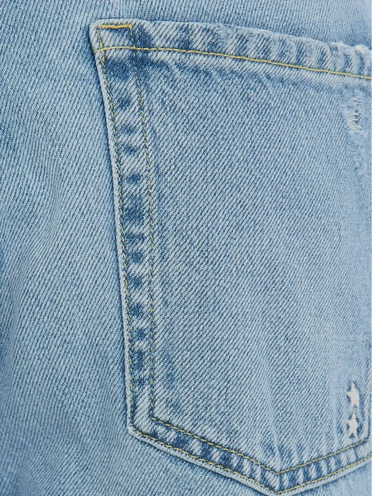 ICON DENIM ダメージ加工ジーンズ - 画像3