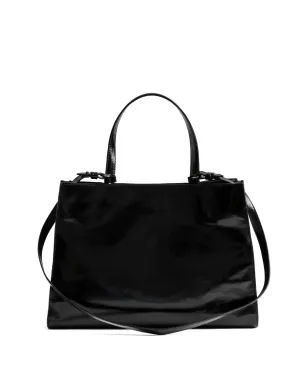 Zadig&Voltaire ジャック ヴィンテージ パテントレザー トートバッグ - ブラック - サムネイル2