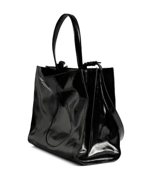 Zadig&Voltaire ジャック ヴィンテージ パテントレザー トートバッグ - ブラック - サムネイル3