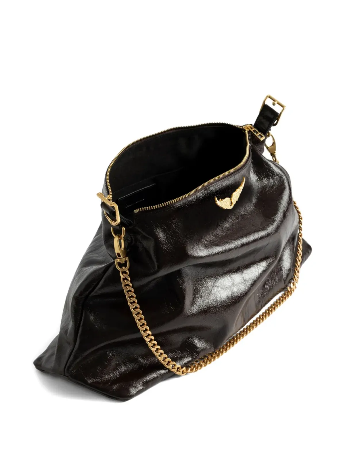 Zadig&Voltaire ジム チェーン装飾ショルダーバッグ - 画像5