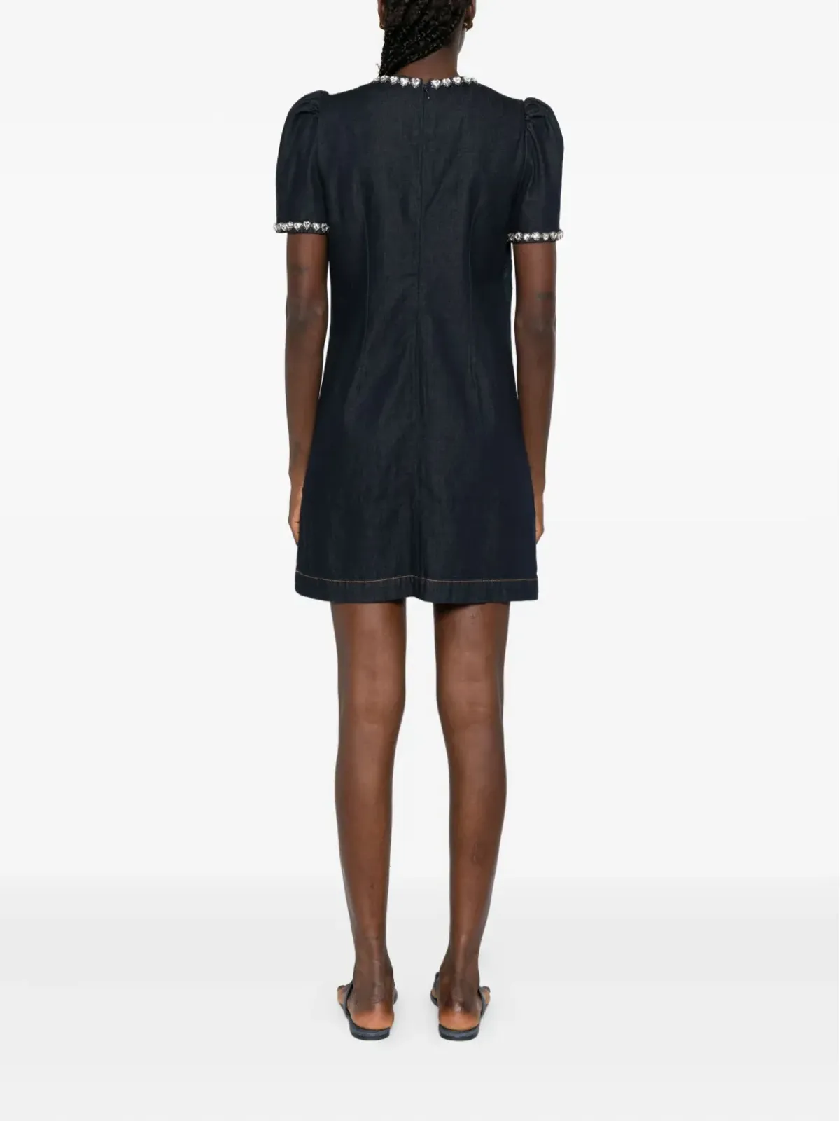 ZIMMERMANN エンベリッシュドデニムミニドレス - 画像4