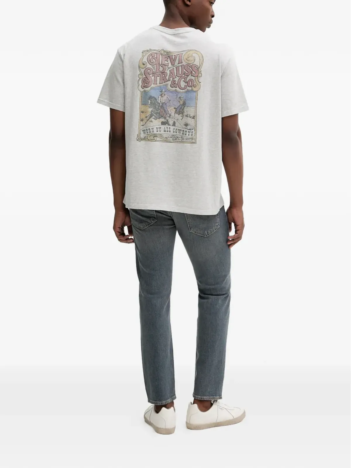 Levi's 502 ボタンテーパードジーンズ - 画像2