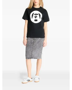 A BATHING APE® ステンシルサークル・エイプフェース Tシャツ - サムネイル2