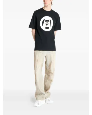 A BATHING APE® ステンシルサークル・エイプフェース Tシャツ - サムネイル3