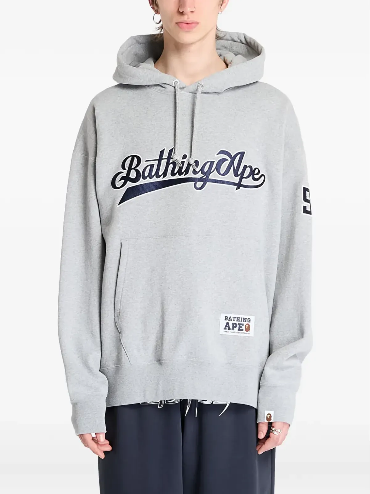 A BATHING APE® ロゴパーカー - 画像1