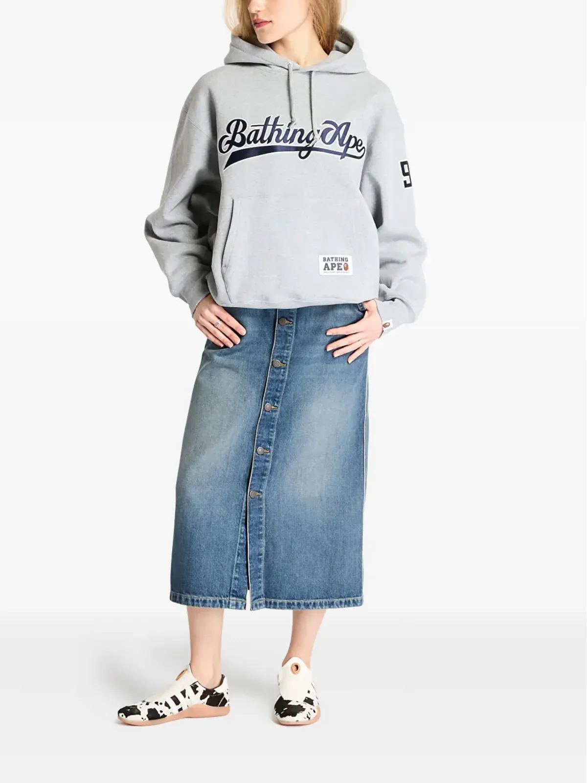 A BATHING APE® ロゴパーカー - 画像2