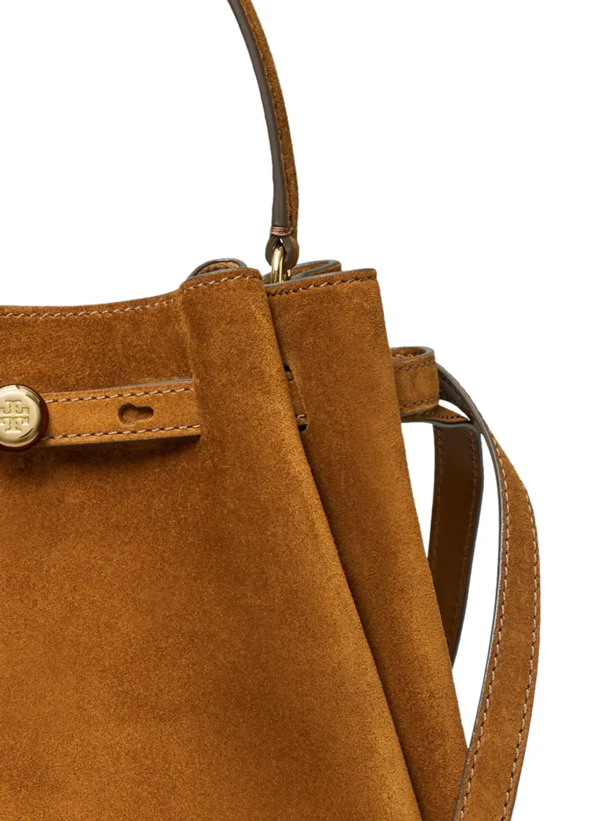 Tory Burch Romy スエード バケットバッグ - 画像4